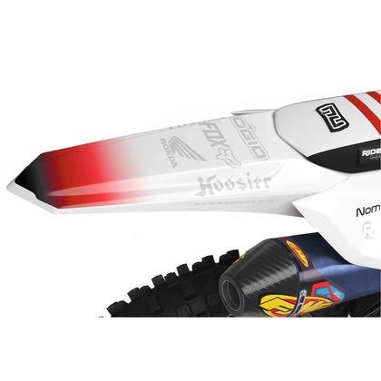 Kit déco RiderUnik CRUZRED - Blanc / Rouge