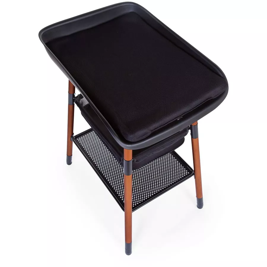 CHILDHOME Evolux Wickeltisch nussbaum schwarz