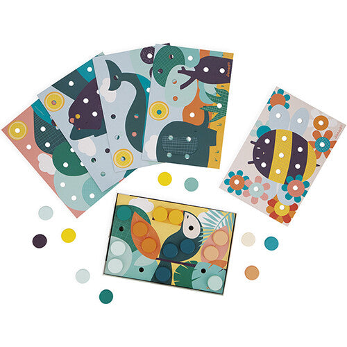 Janod mijn eerste mozaïek dieren
