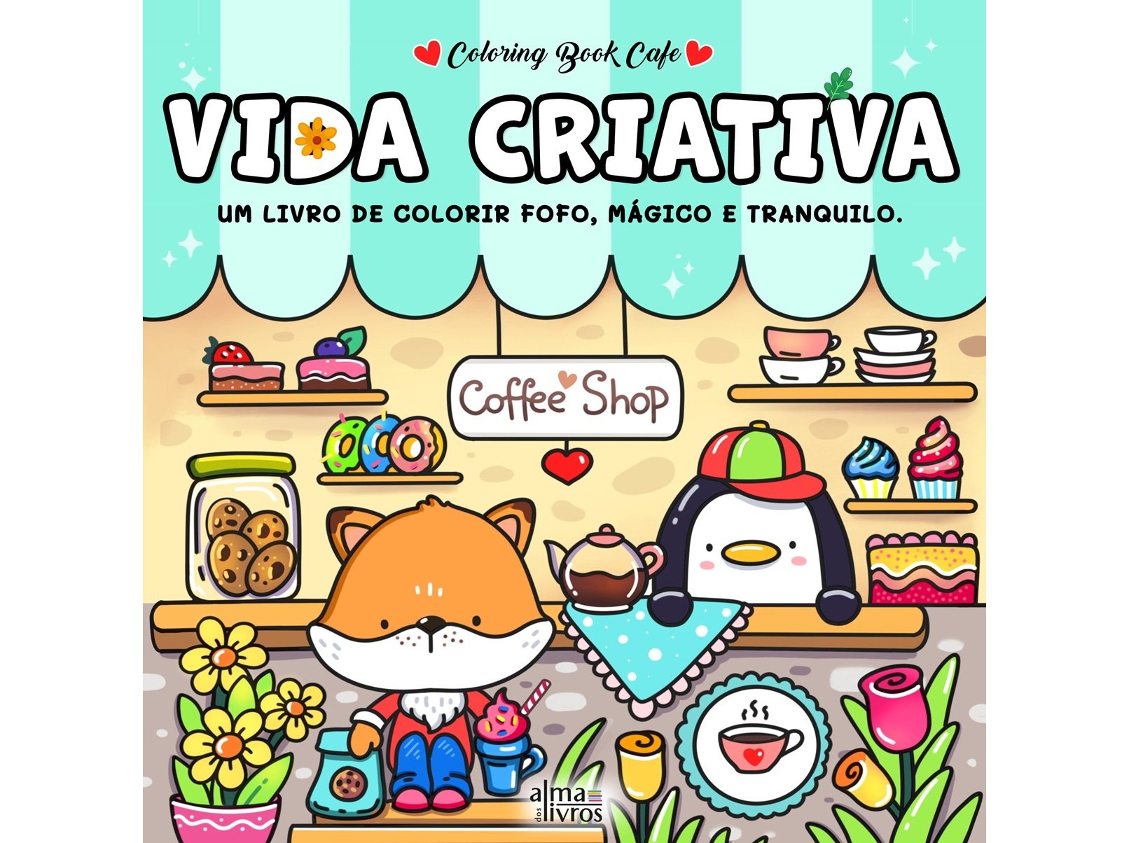 LIVRO VIDA CRIATIVA COLORING BOOK