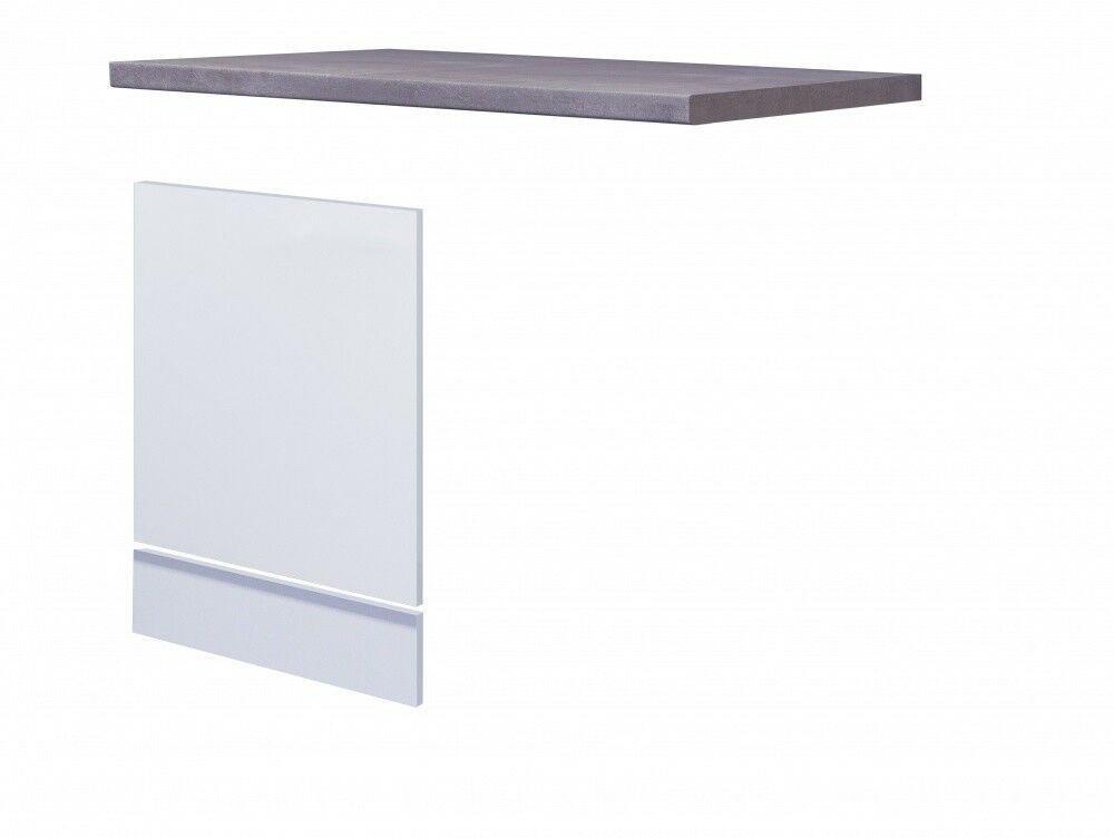Geschirrspüler-Umbau ELEA - weiß-Beton - 110 cm