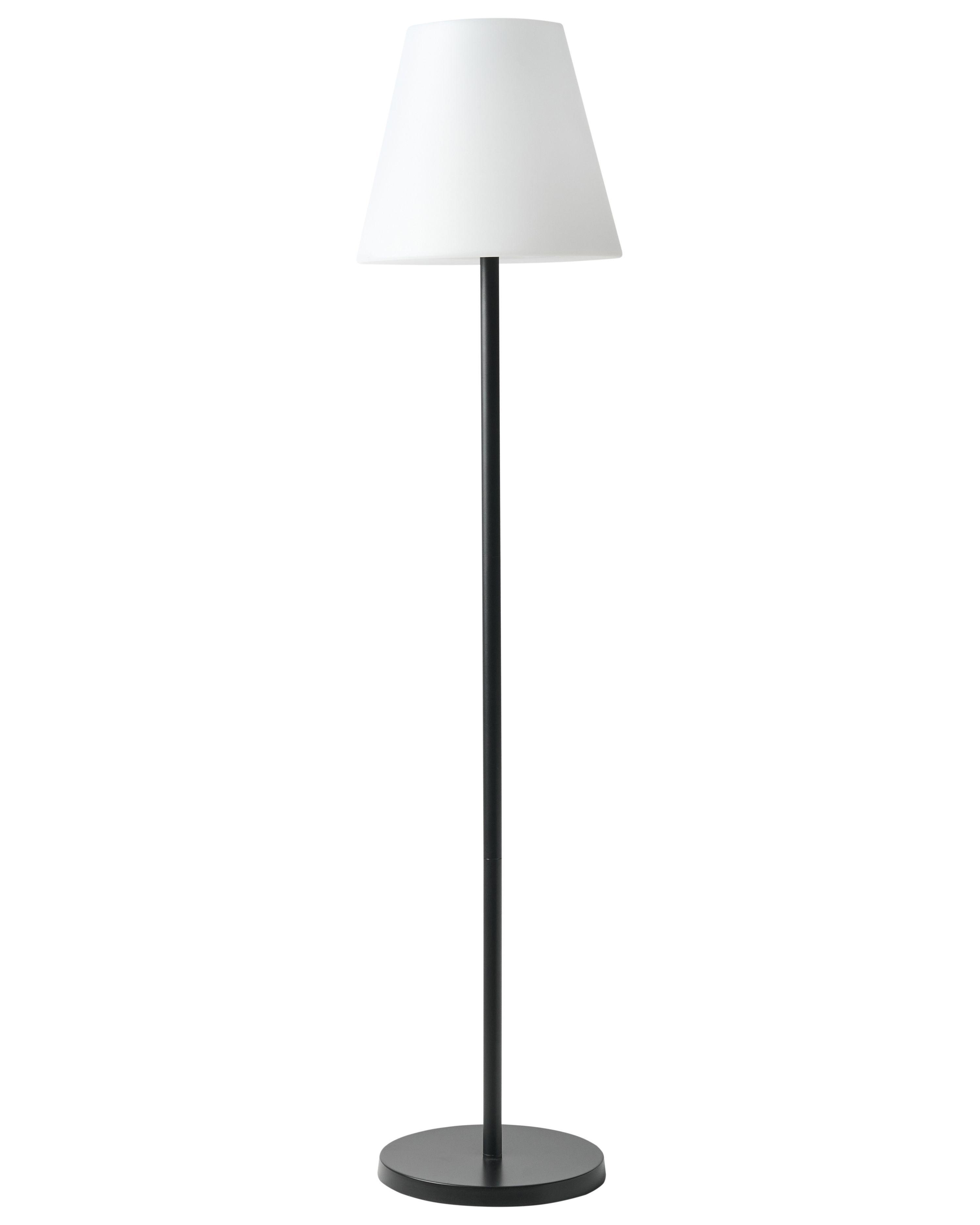 Solar LED-bollamp voor buiten FONESCA met afstandsbediening Wit