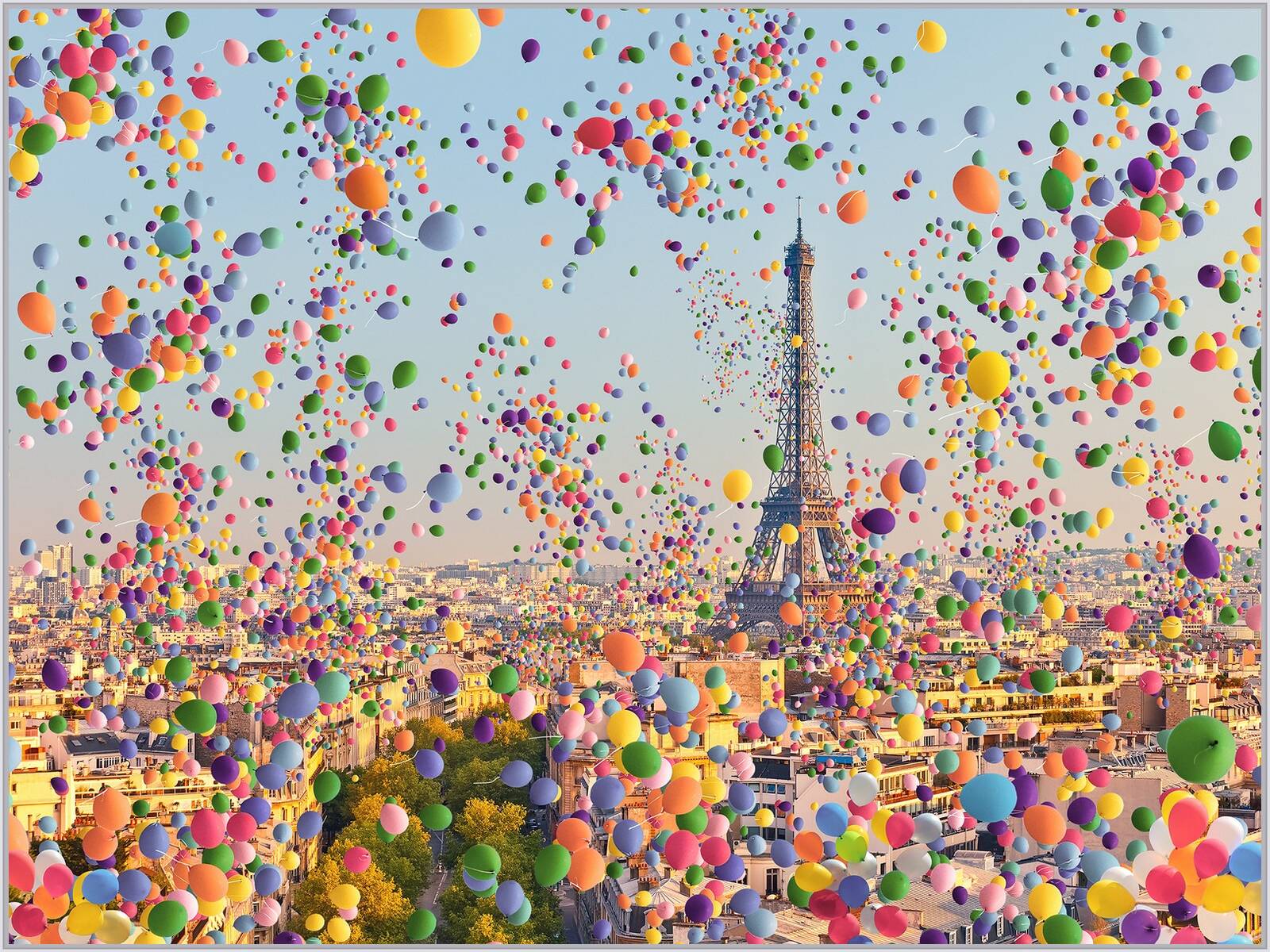 Paris Balloons II by Robert Jahns - Open Edition.