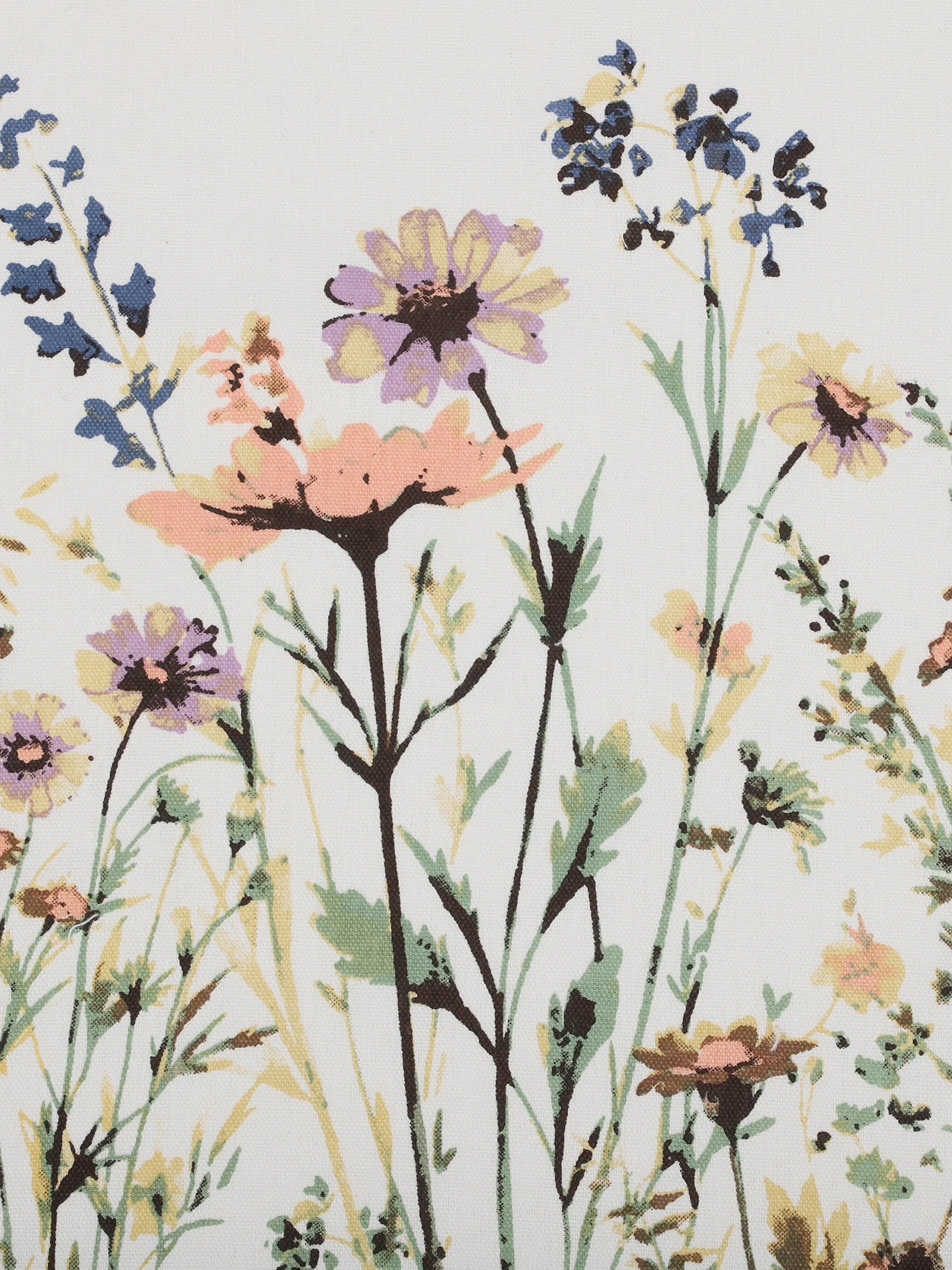 Tischläufer mit Blumenprint, 40x140cm
