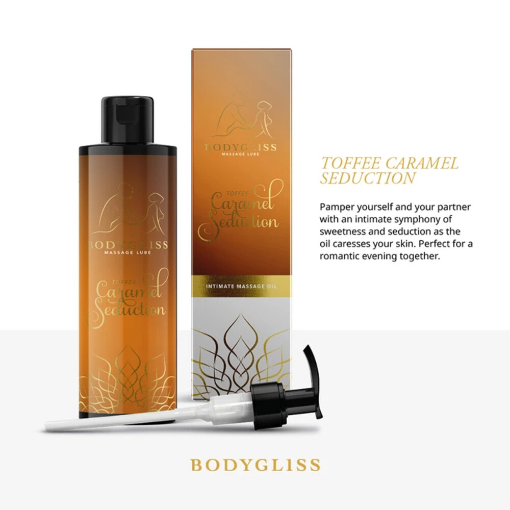 Bodygliss Massageolie Toffee Karamel150 ml