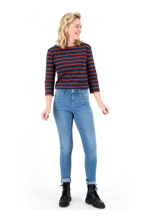 jean femme - modèle skinny bleu clair