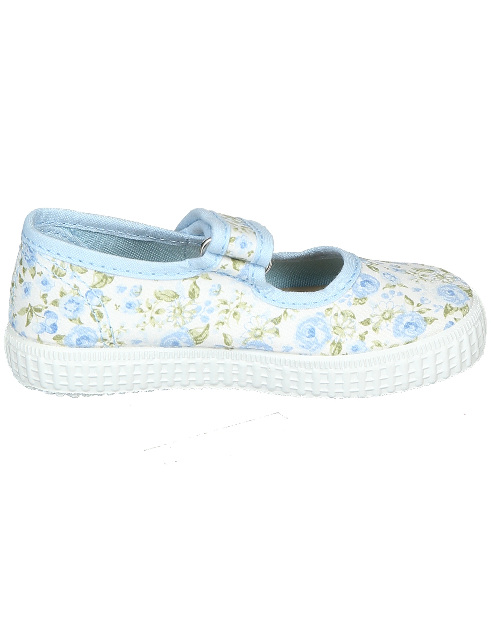Canvas-Spangenschuhe FLOR in himmelblau
