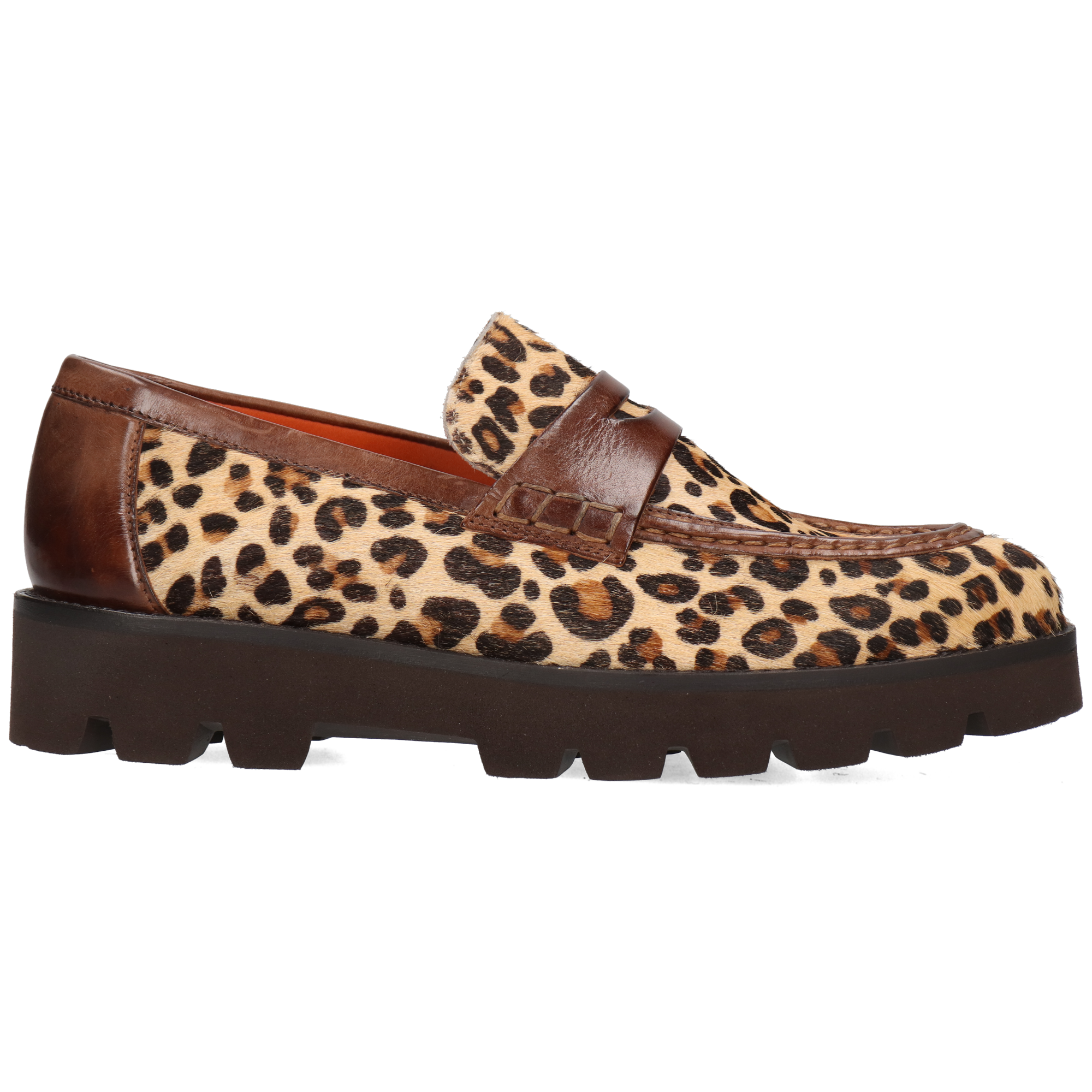 JADE 61 - Mocassins à semelle plateforme | Marron