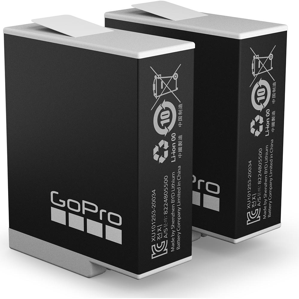GoPro - Pack 2 batteries rechargeables Enduro