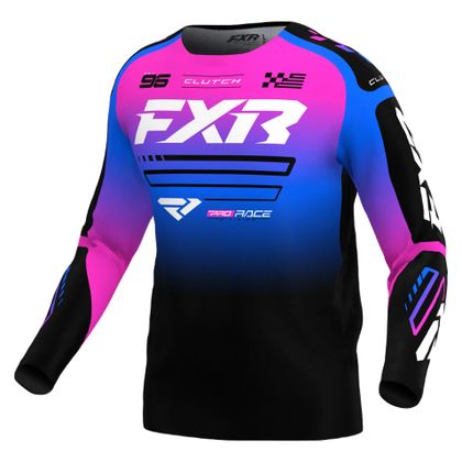 Maillot cross FXR CLUTCH MX 25 2025 - Noir