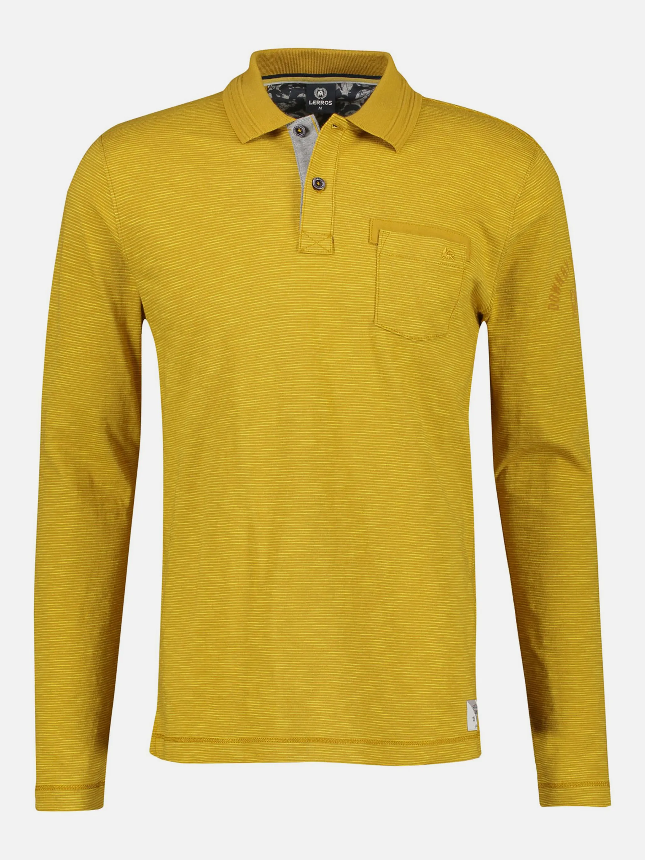 Herren langarm Polohemd