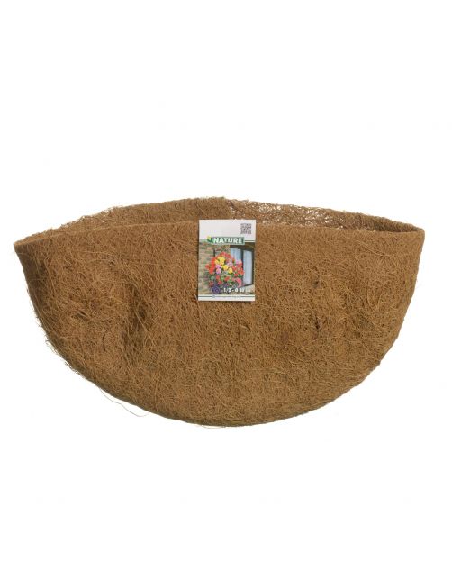 Nature Kokosinlegvel Hanging Basket - Plantbenodigdheden - 22x40x21 cm Naturel