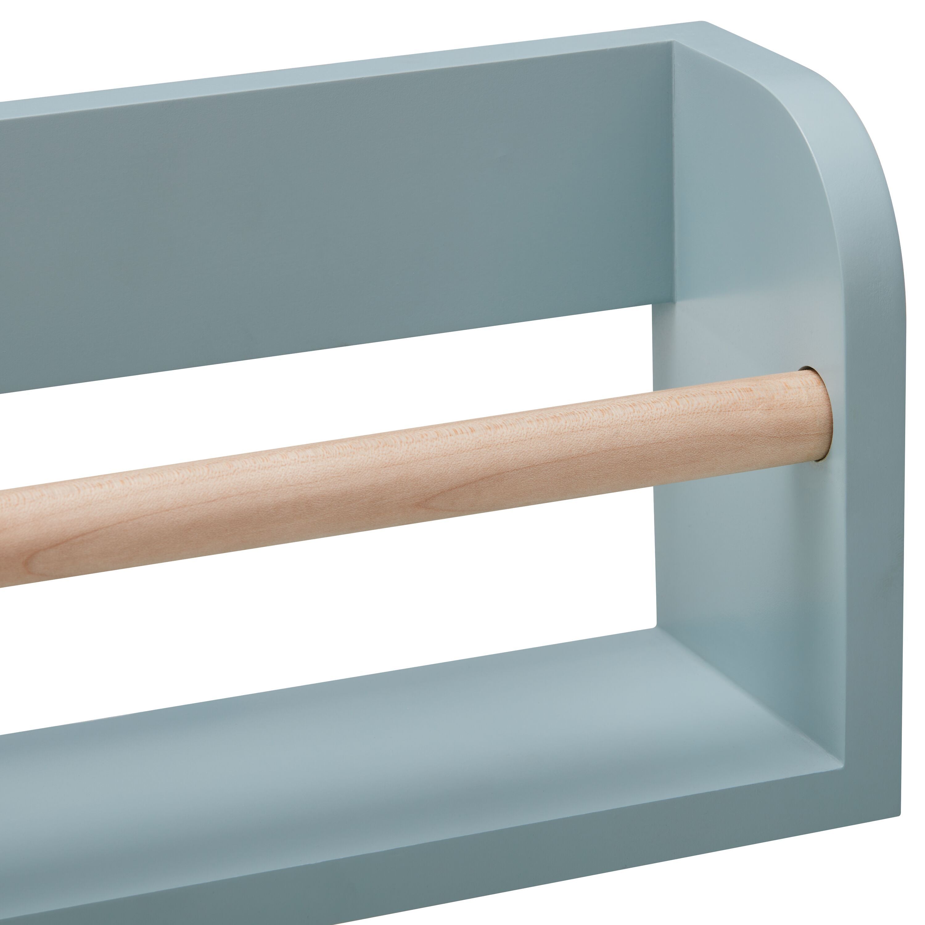 CARMEN Wandregal - Blau / B: 60.0 cm x T: 10.0 cm x H: 16.0 cm