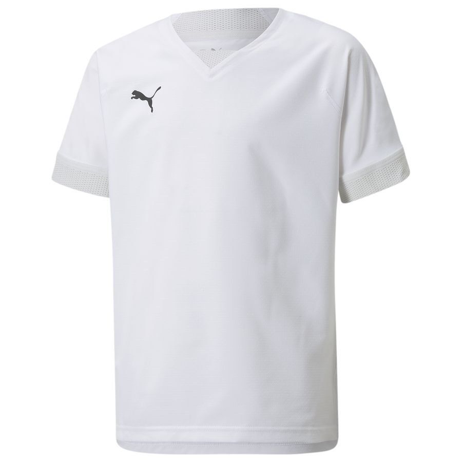 PUMA Maillot teamFINAL - Blanc/Gris Enfant