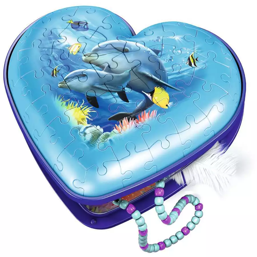 Ravensburger Herzschatulle - Unterwasserwelt bunt