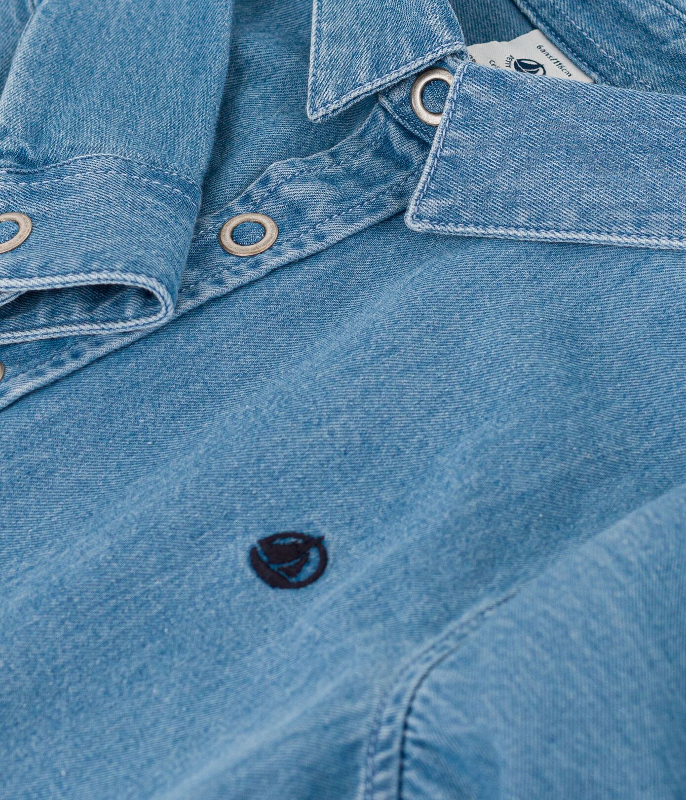 Chemise en denim léger enfant garçon