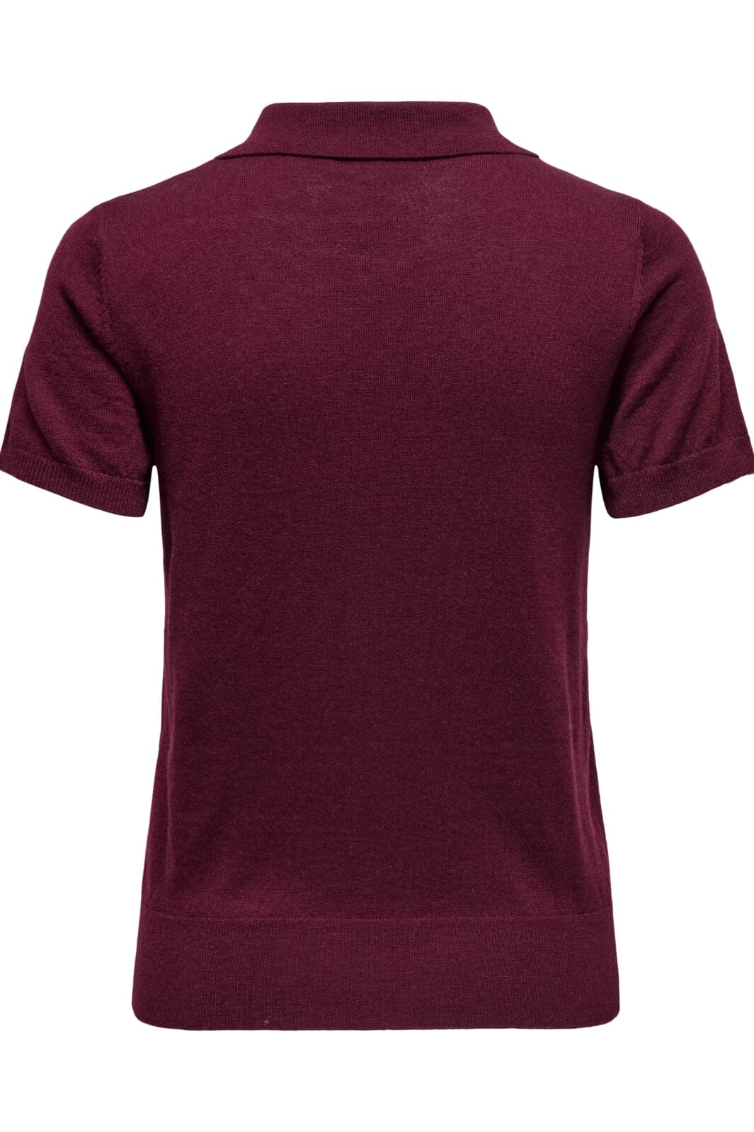Only Onlcathrine Ss Polo Neck Knt 15347183 4752643 cabernet