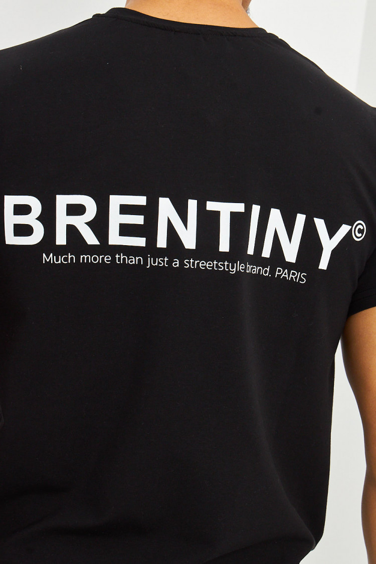 T-shirt noir Brentiny