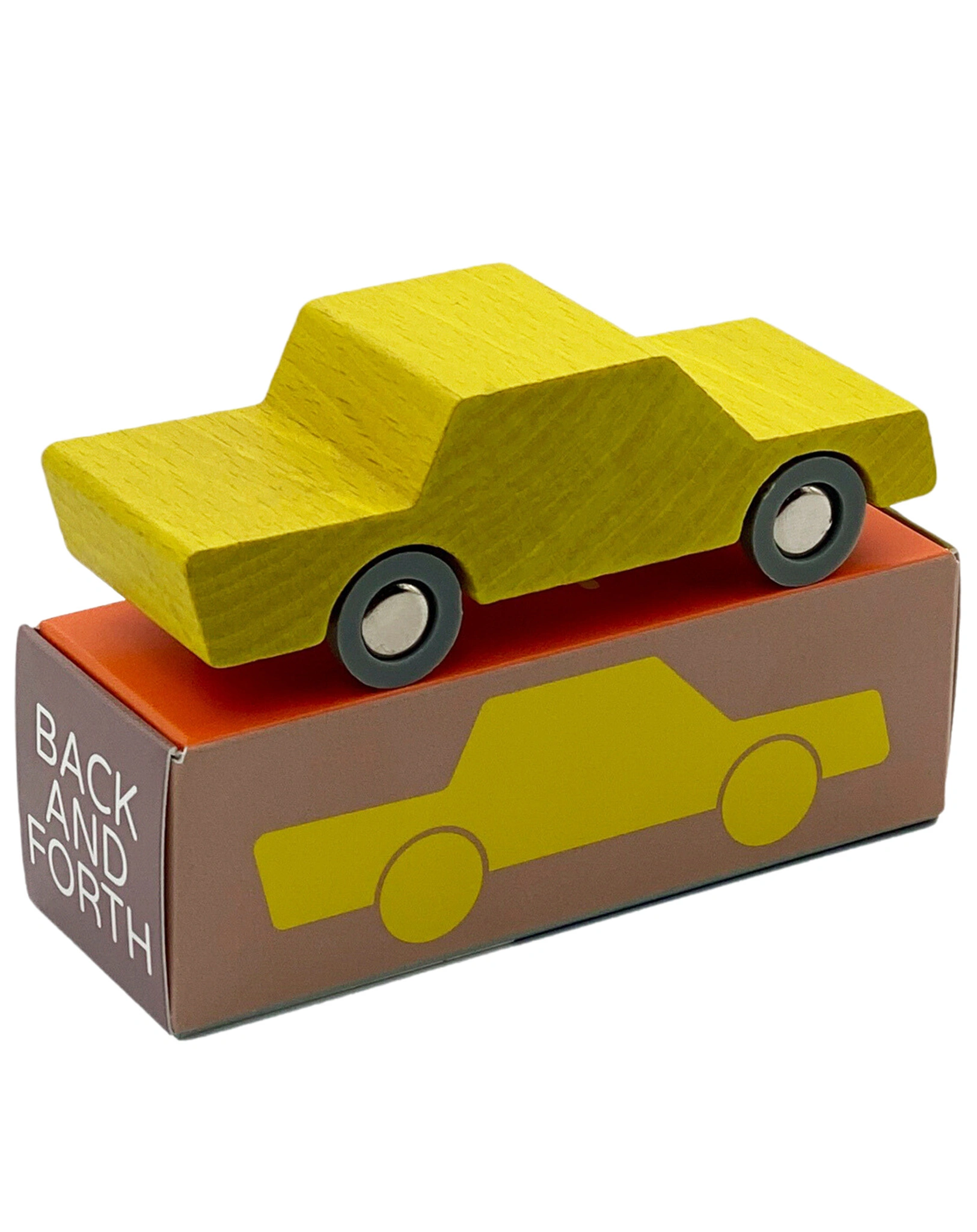 Spielzeugauto YELLOW aus Holz