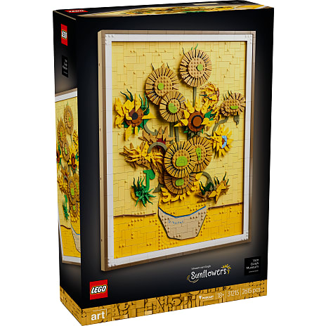 LEGO Art Vincent van Gogh – Solsikker som vægkunst 31215