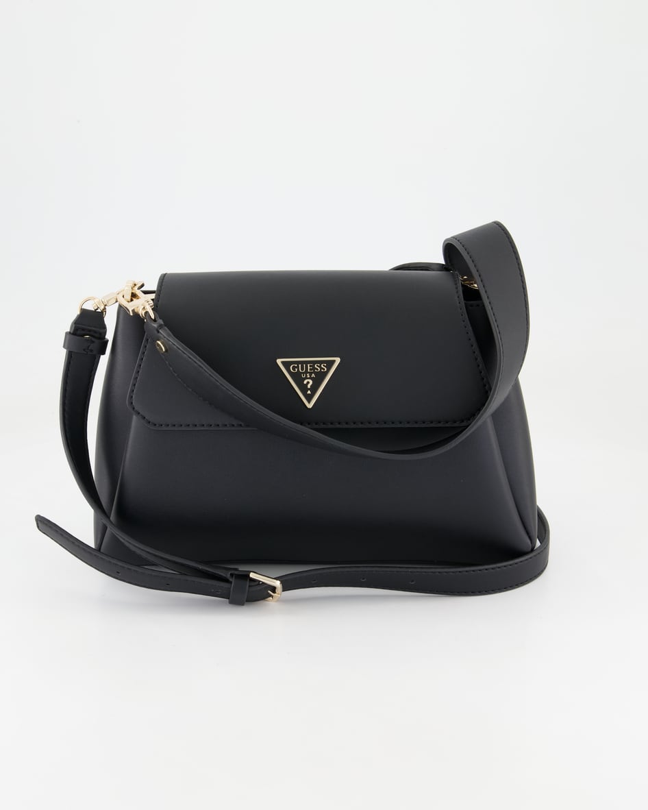 Guess Sora Gfriend Flap Handtasche in Schwarz
