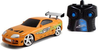 Fast & Furious Toyota Supra Radiostyrt Bil 1:24