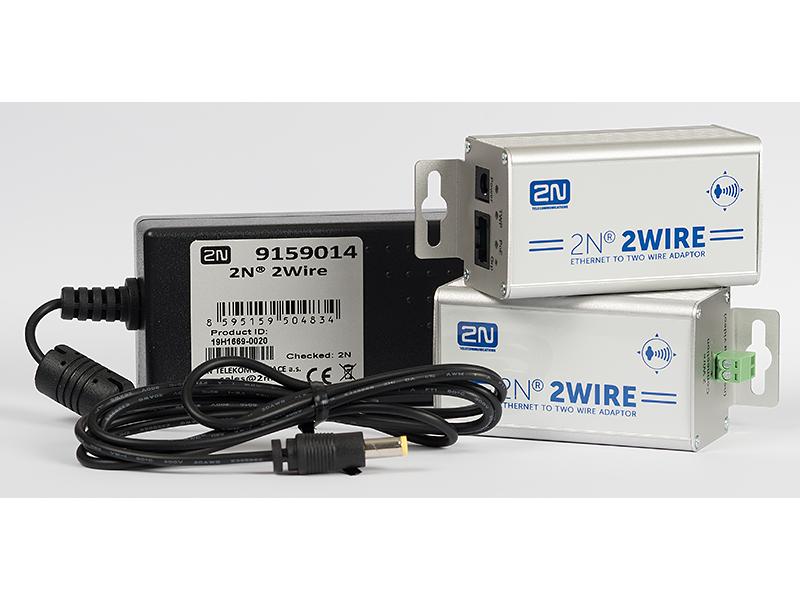 2N 2Wire Set 2N 2Wire Ethernet-zu-2-Draht-Konverter Set