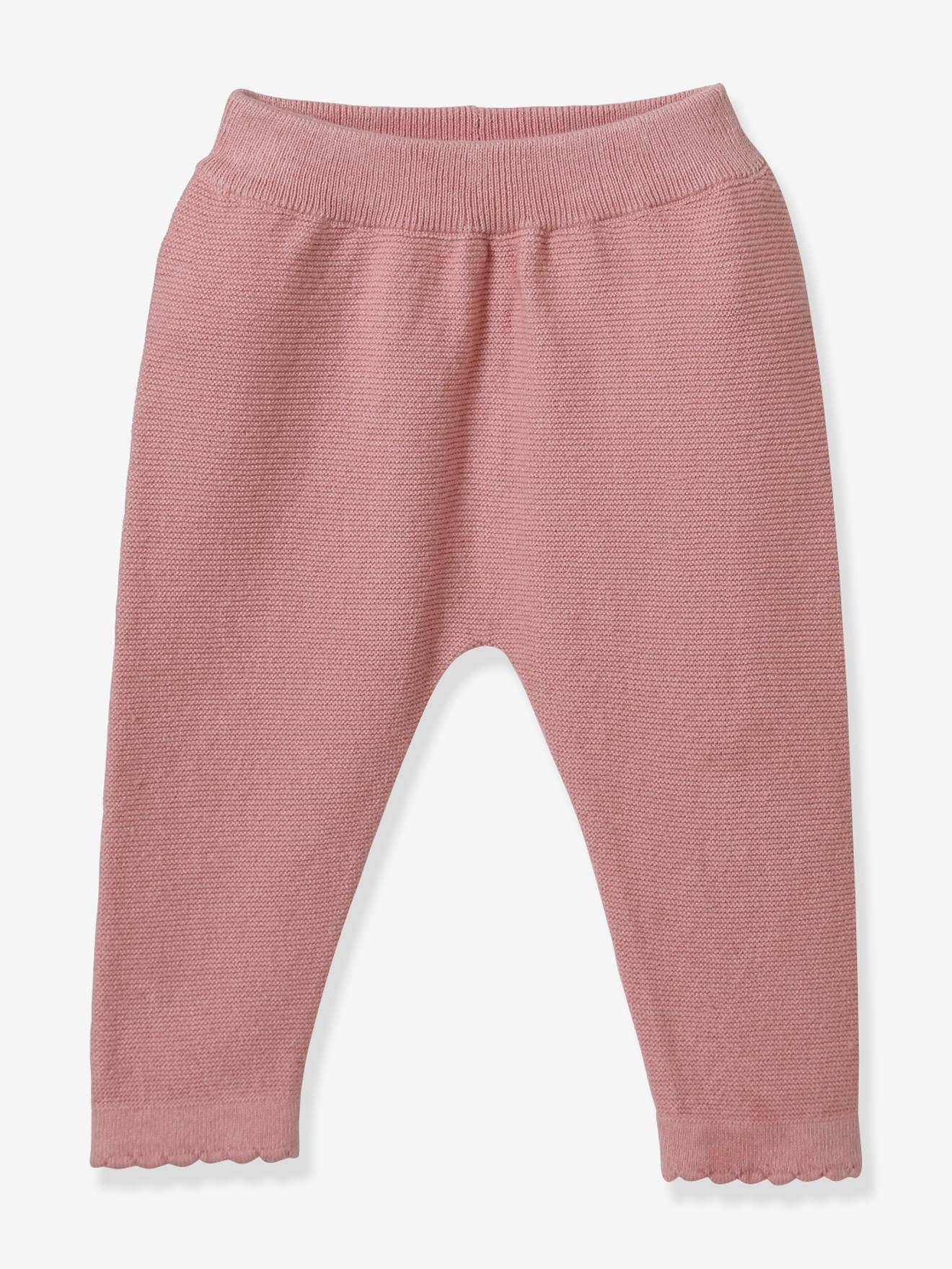 Conjunto de malha para bebê com gola em tecido Liberty