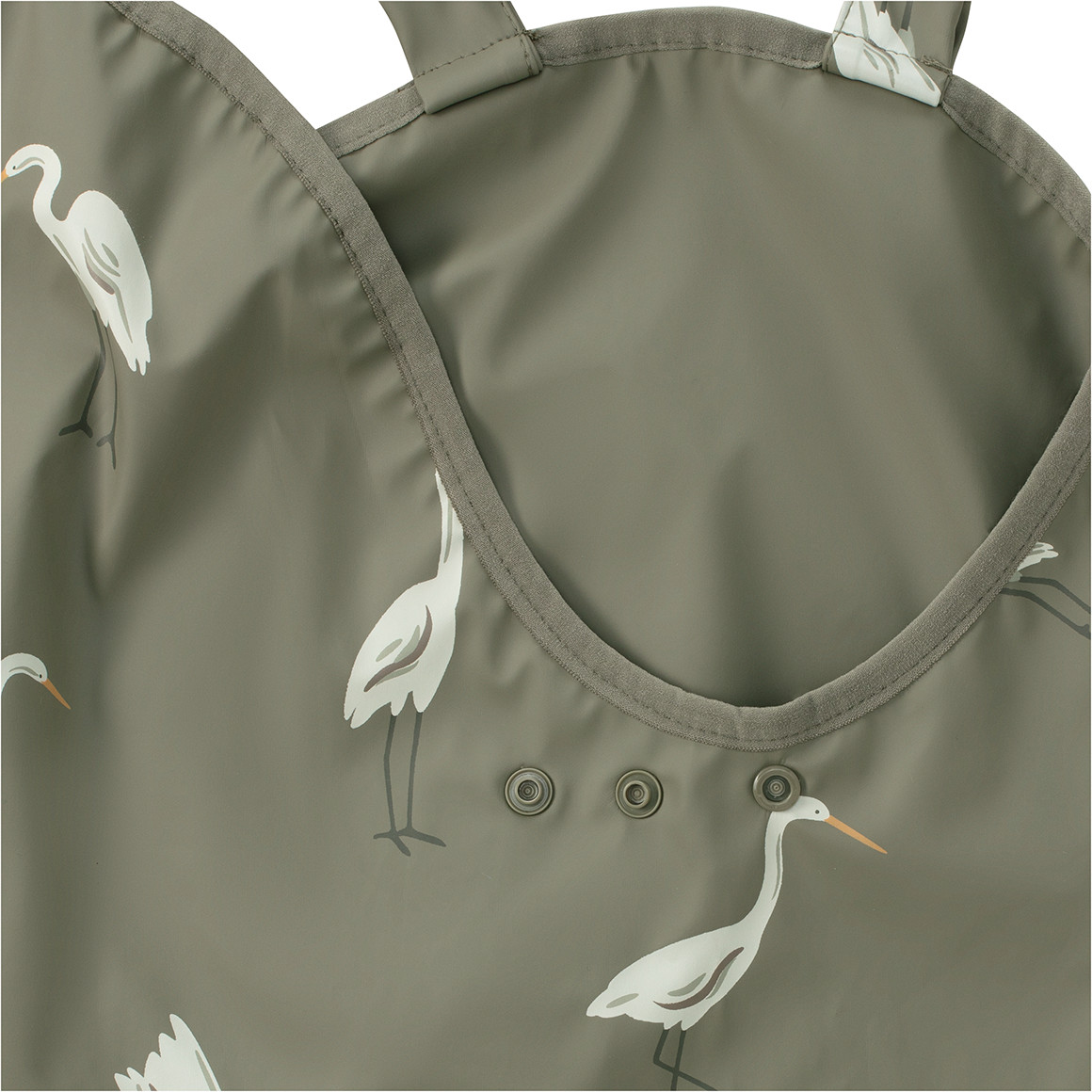 Topolino Pure Collection Kinder Regenhose mit recyceltem Material oliv
