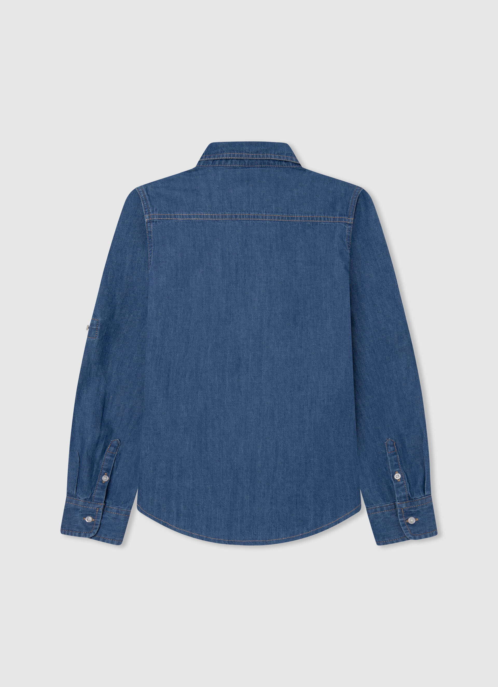 CAMISA DENIM PORTEZ FIT REGULAR - denim