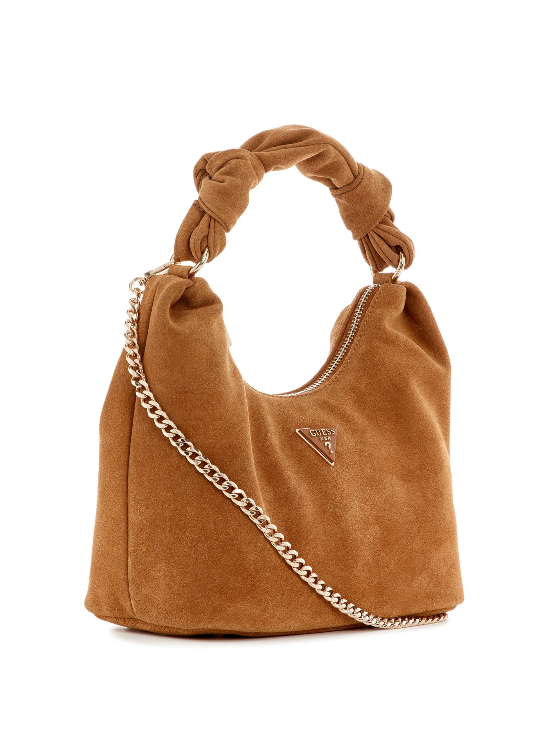 Bolsa Hobo de Camurça Isotta