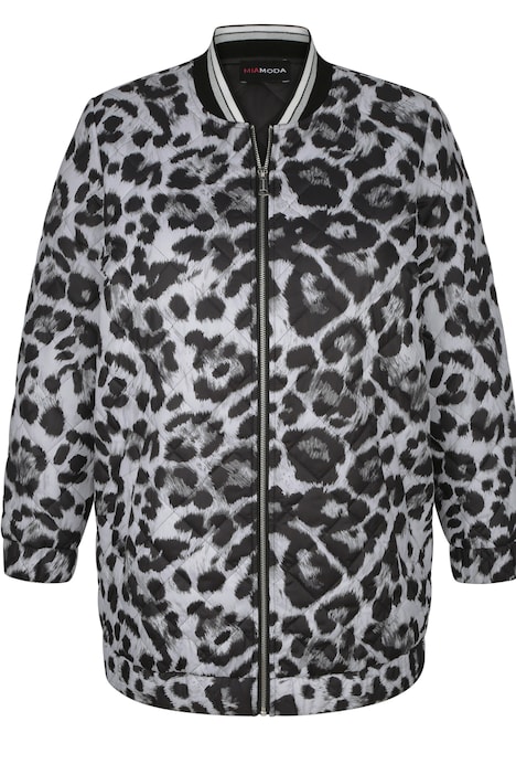 Blouson, Animaldruck, Langarm