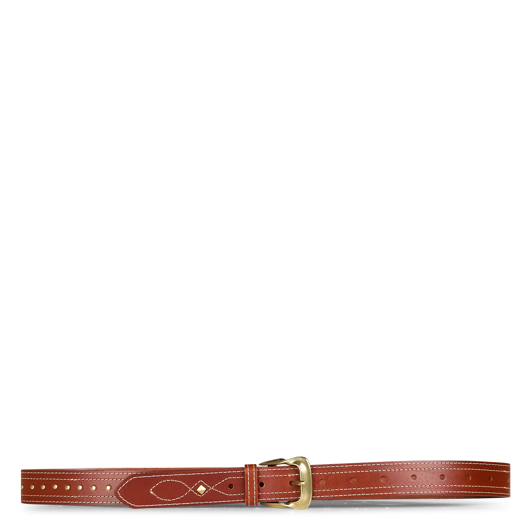 ALTES - Ceinture en cuir | Marron