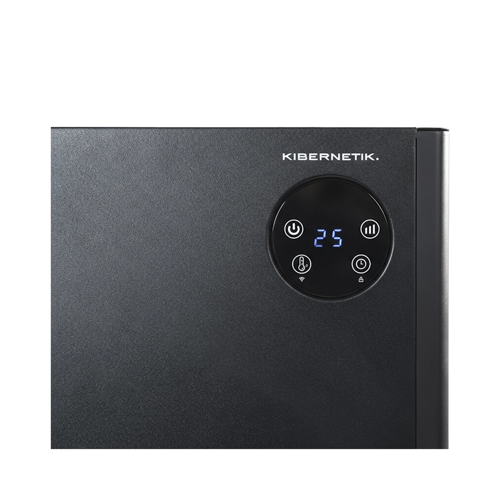 Kibernetik FSP Konvektorheizung 2000W mit WIFI schwarz