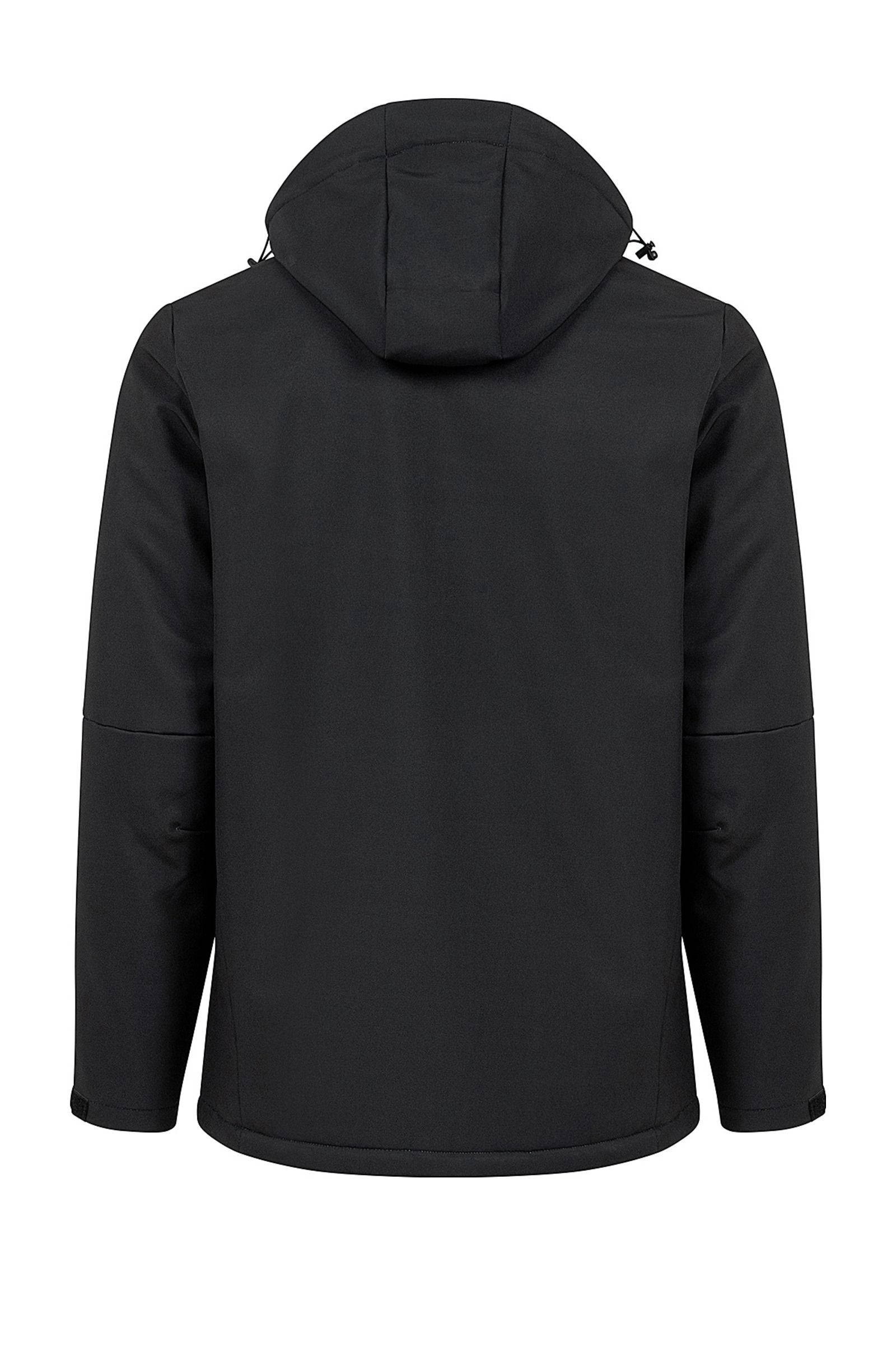 Life-Line softshell outdoor jack Joy zwart