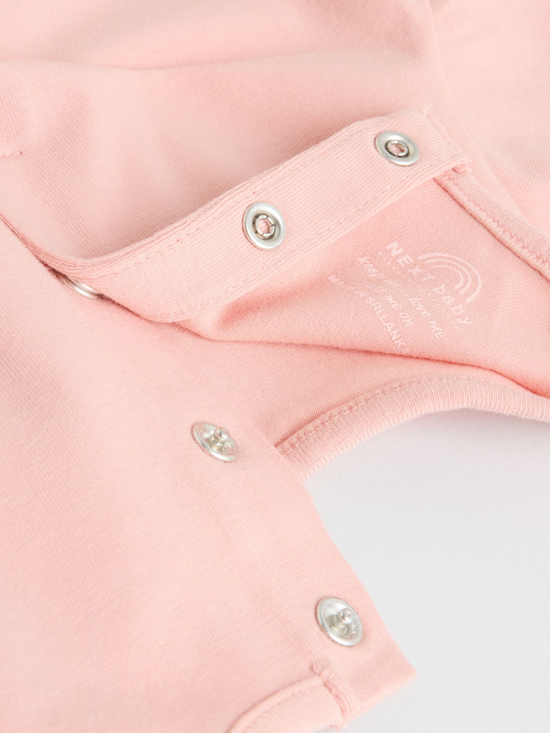 Roze/naturel gingham - 2 -delige Babyset van peplum top met Lange mouwen en Broeken (0mnd -2jr)