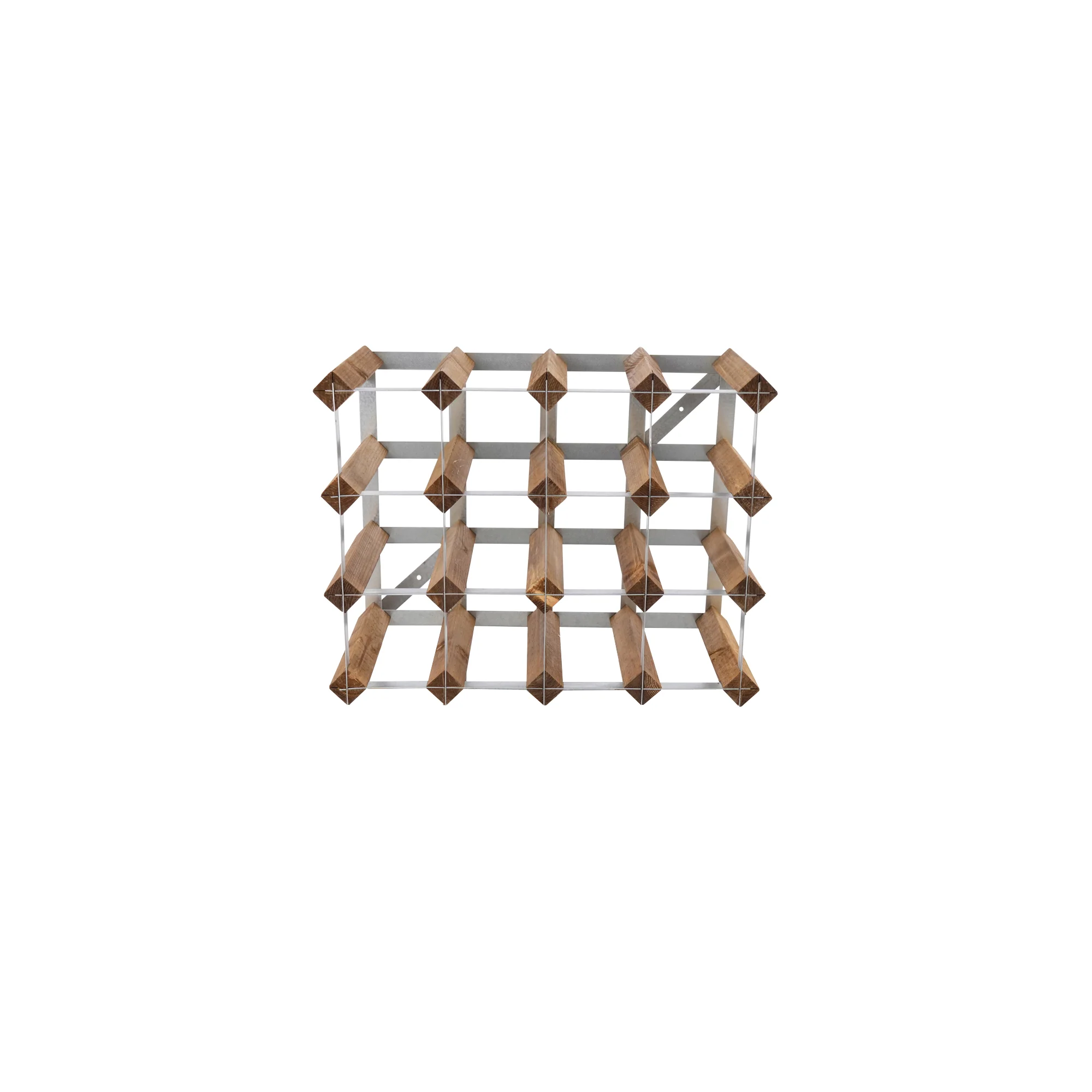 Traditional Wine Rack  Vinreol, 16 flasker - lys eg