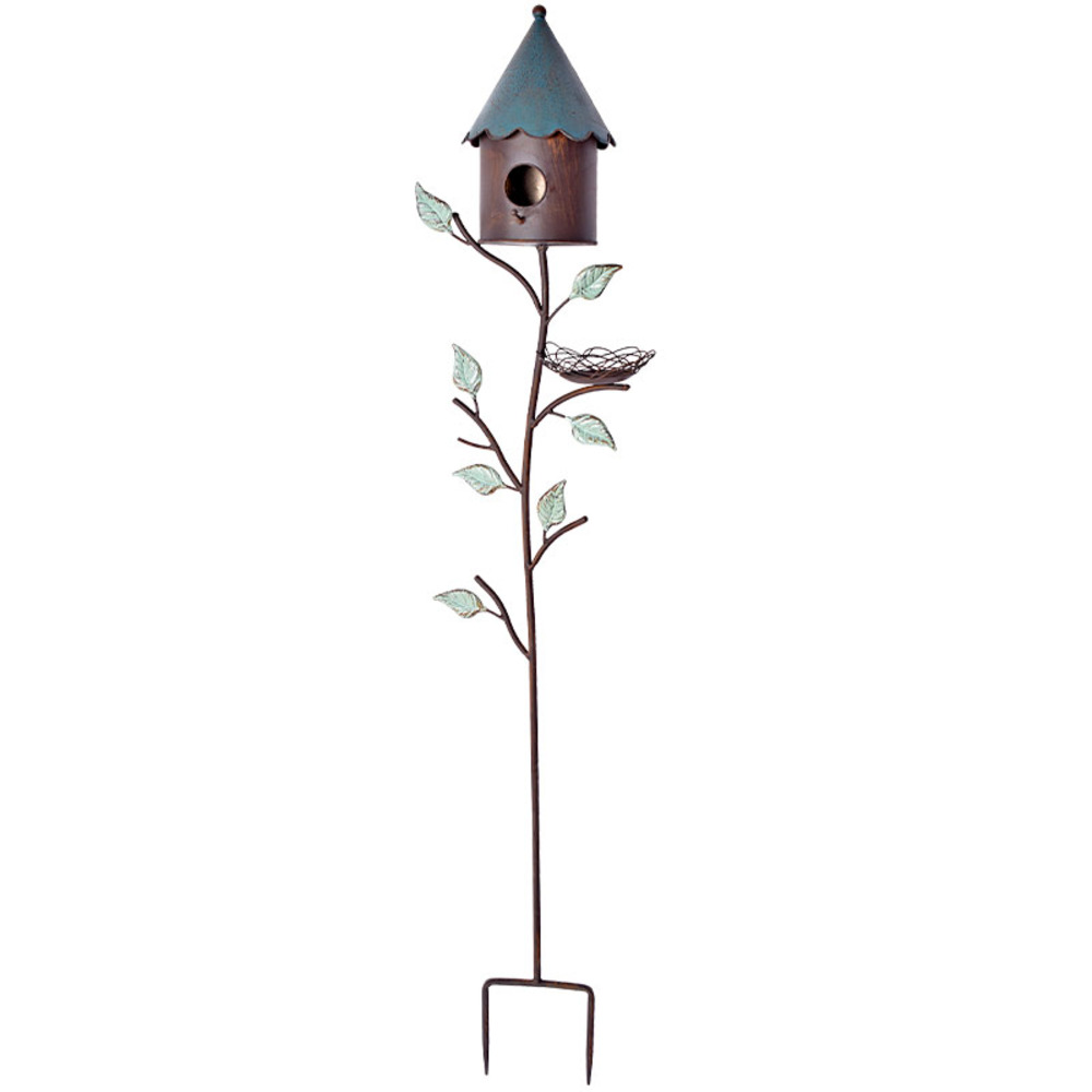Tuteur maison oiseaux 29x139cm