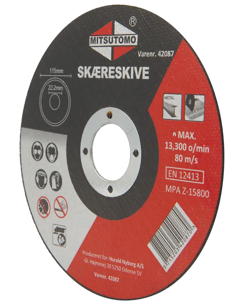 Skæreskive Ø115 x 1 mm