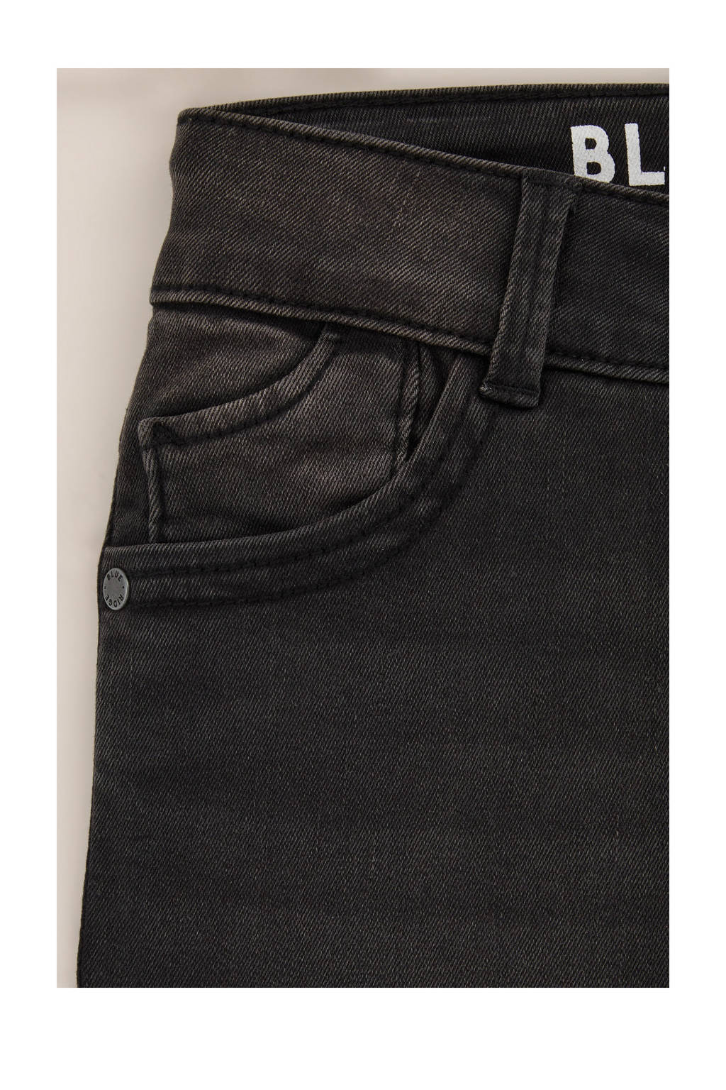 WE Fashion flared jeans black denim
