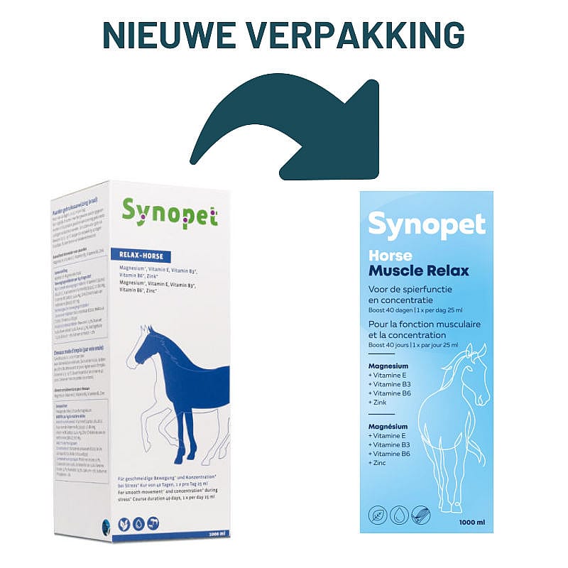 Synopet Paard Relax Horse Kalmering 1000 ml