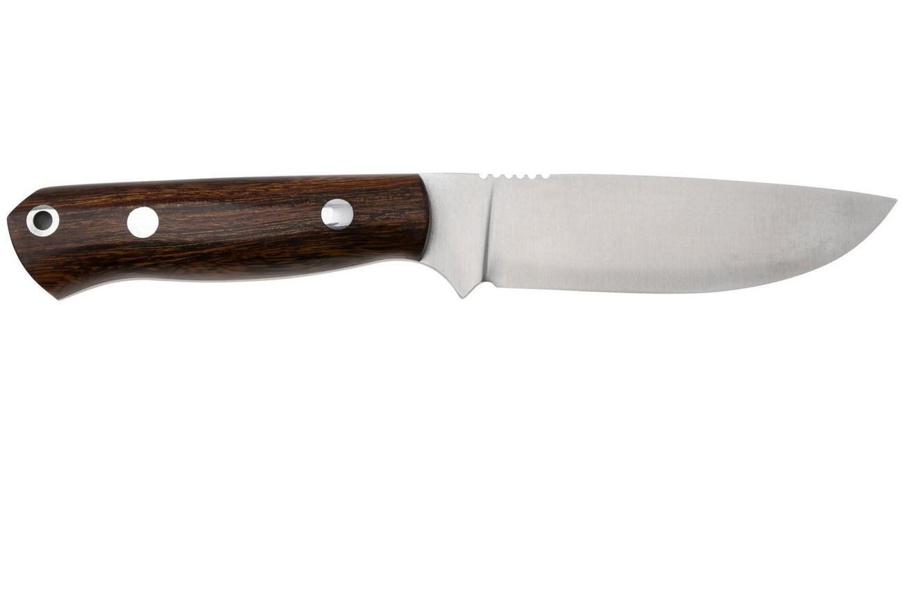 Bark River Bravo Necker II CPMS45VN Desert Ironwood, vaststaand mes