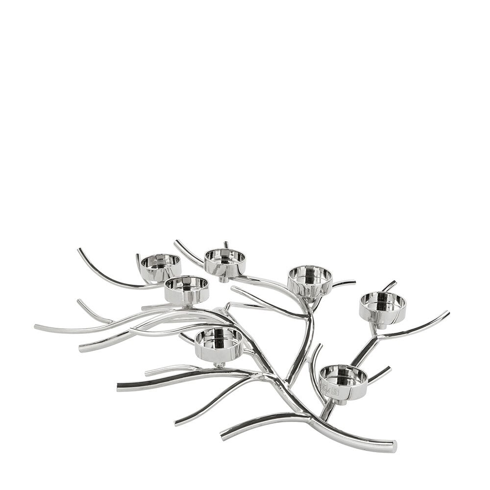 Fink Kerzenhalter RAMUS 7-flammig 13,3 cm vernickelt