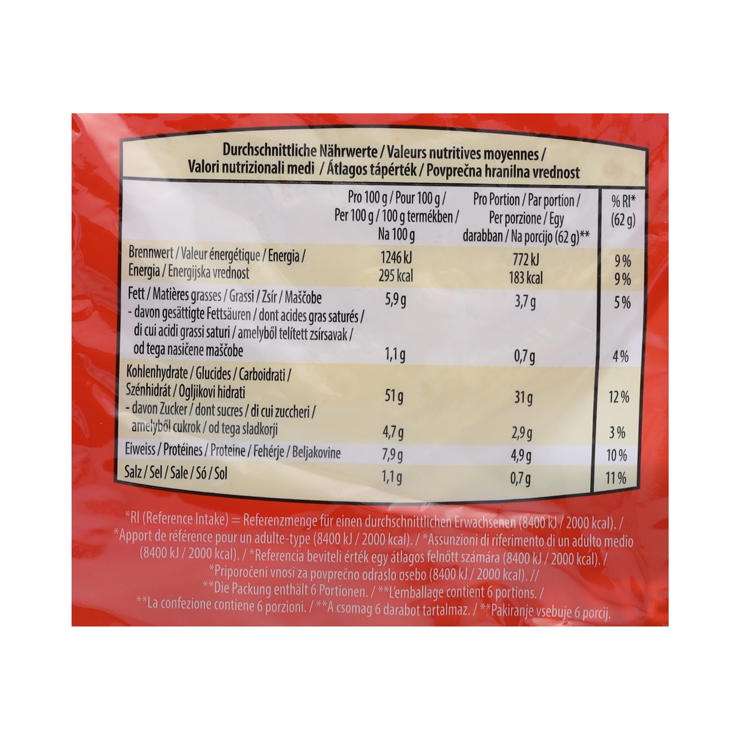 AMERICAN Tortilla Wraps, Natur 372 g