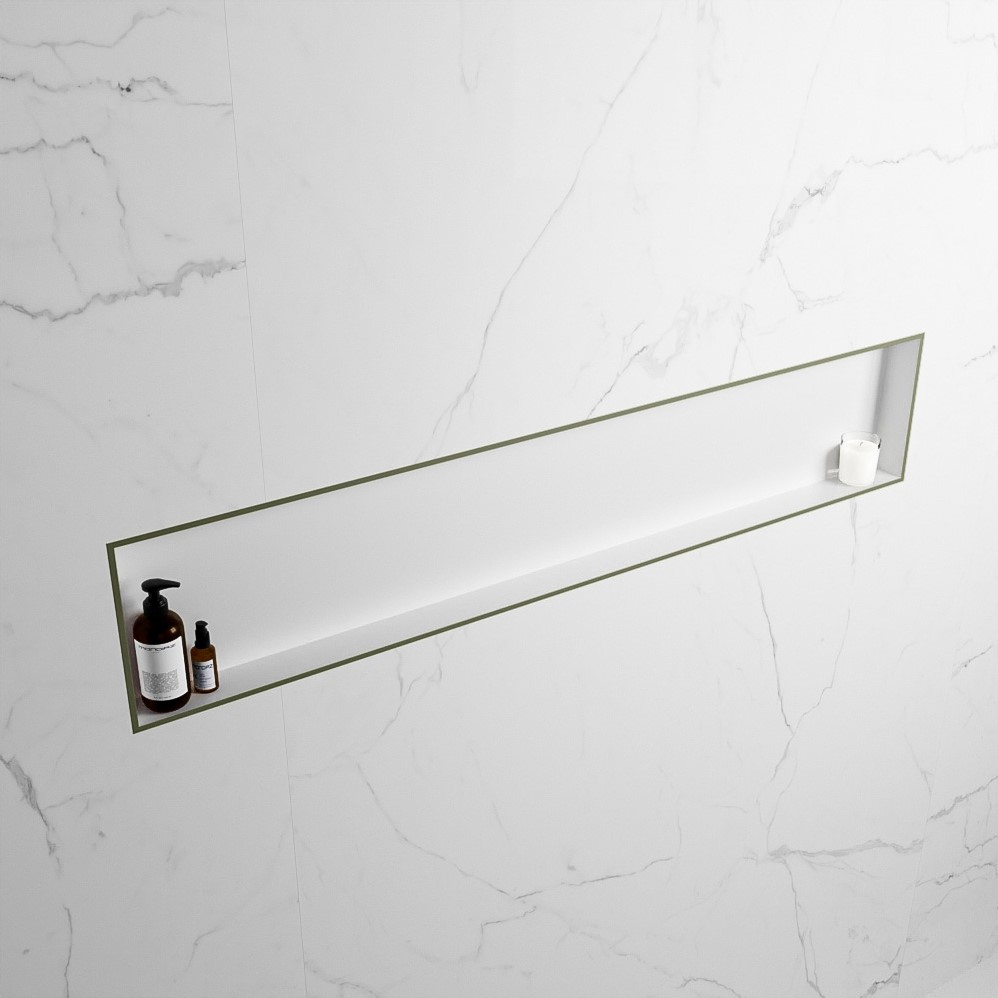 Mondiaz Easy nis 150x30x8cm 1 vak army/talc