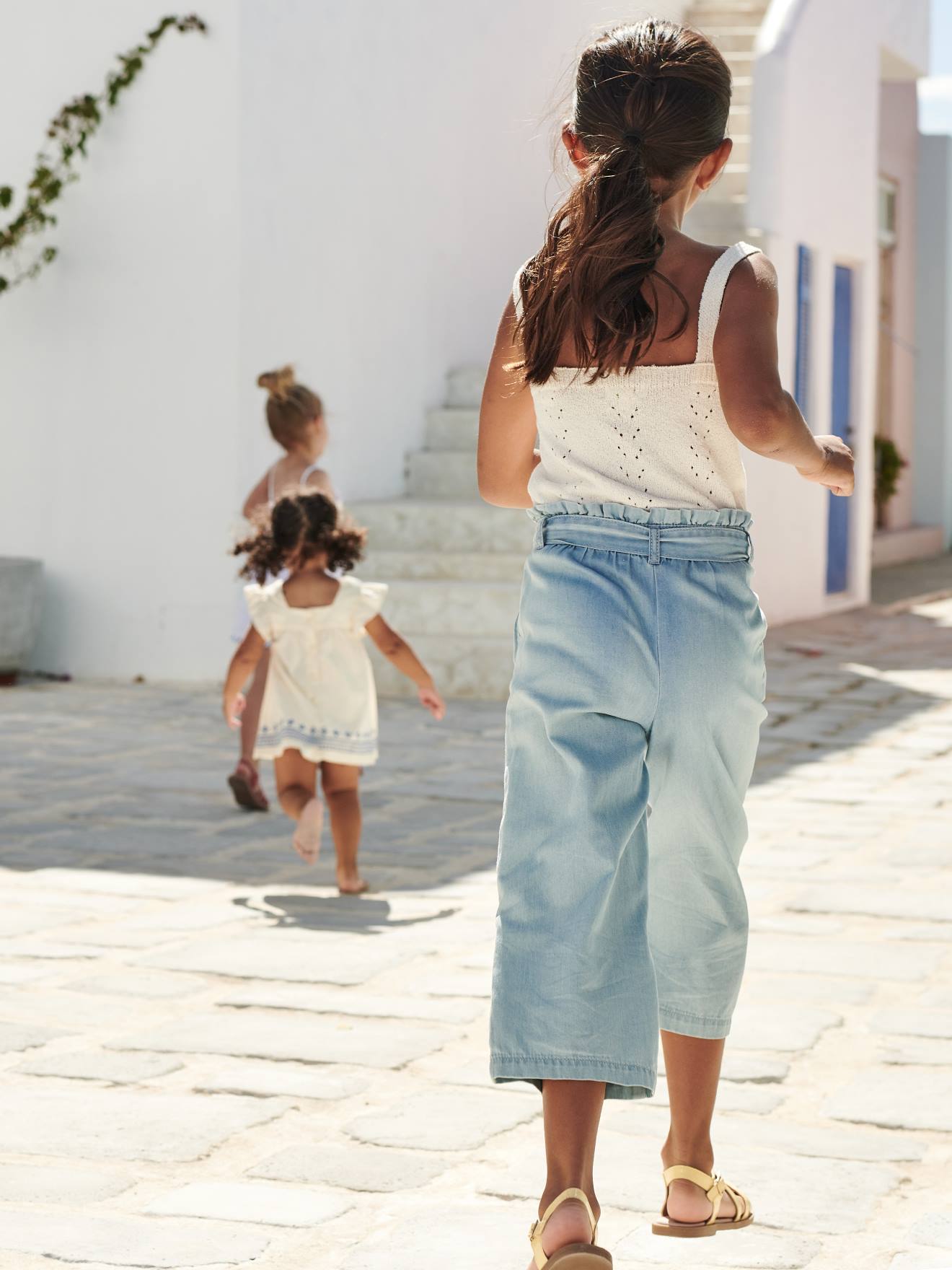 Calça cropped estilo 