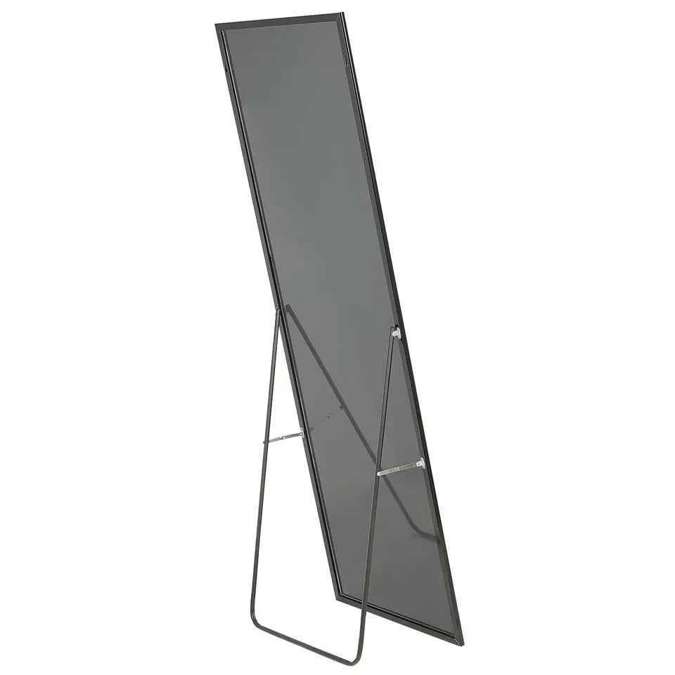 BEAUVAIS - Wandspiegel - Zwart - Aluminium