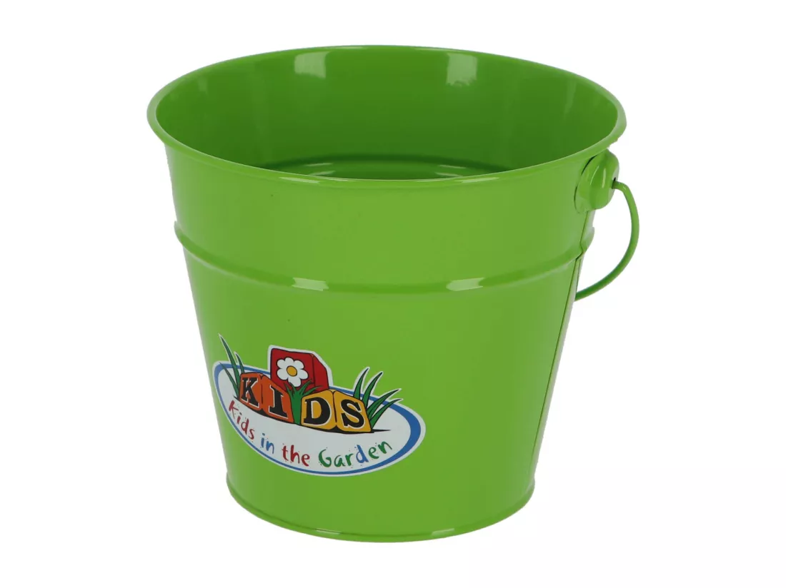 Seau pour enfant - L 18,4 x l 19,3 x H 15,4 cm - Vert