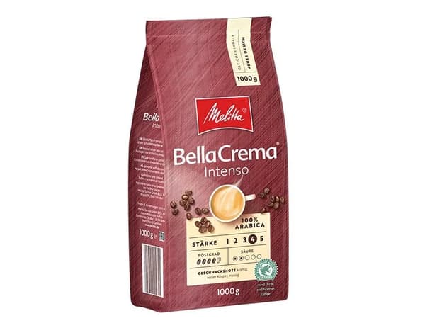 Melitta BellaCrema Intenso Kaffebønner - 1000 g.