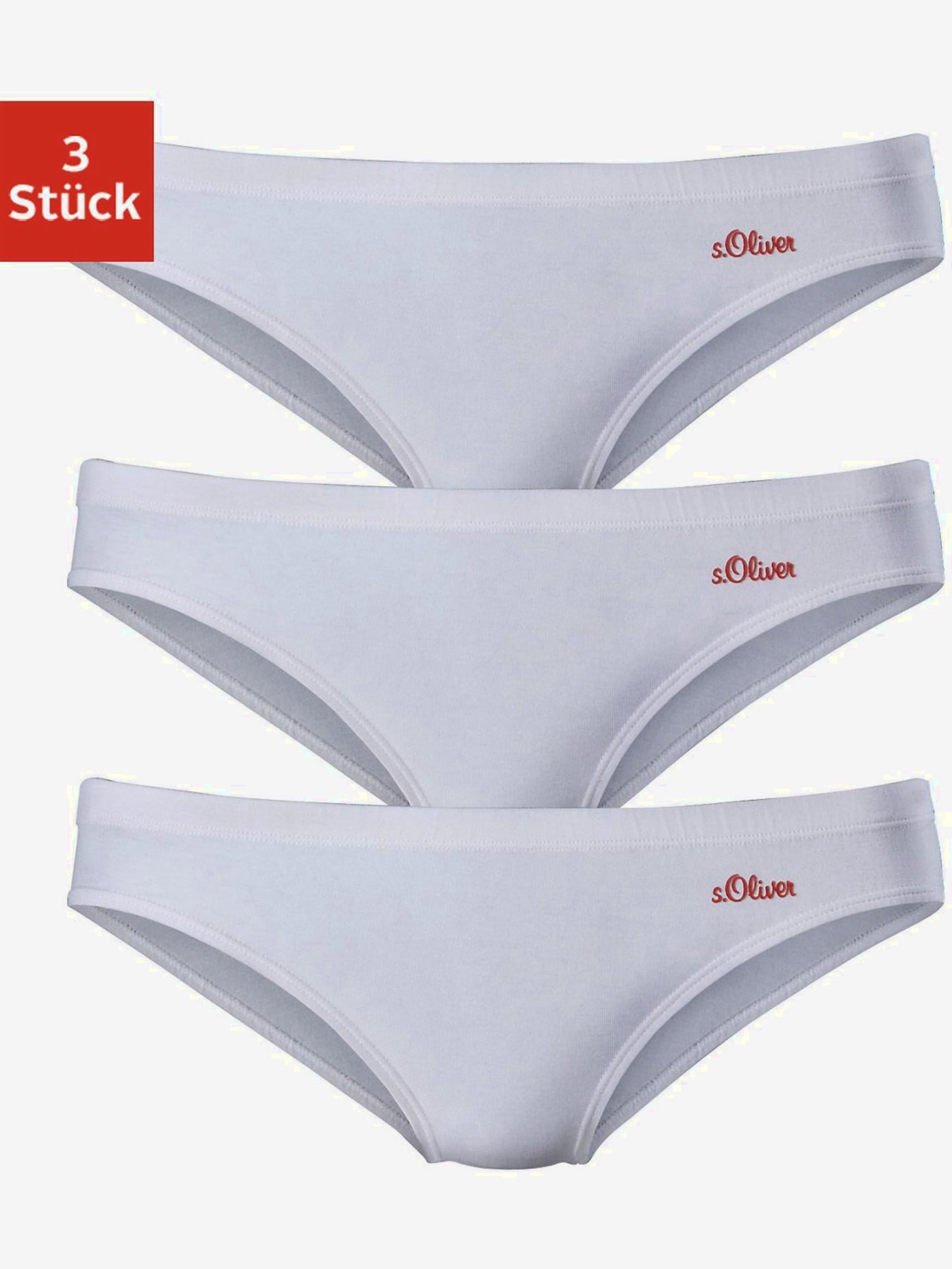 Lot de 3 bas de maillot de bain s.oliver